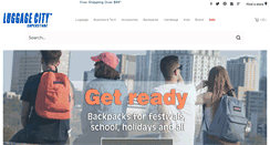 Desktop Screenshot of luggagecity.ca